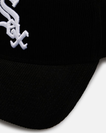 New Era Chicago White Sox 'Black Cord' 9FORTY A-Frame Corduroy Snapback Black