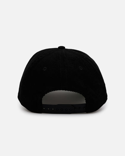 New Era Detroit Tigers 'Black Cord' 9FORTY A-Frame Corduroy Snapback Black