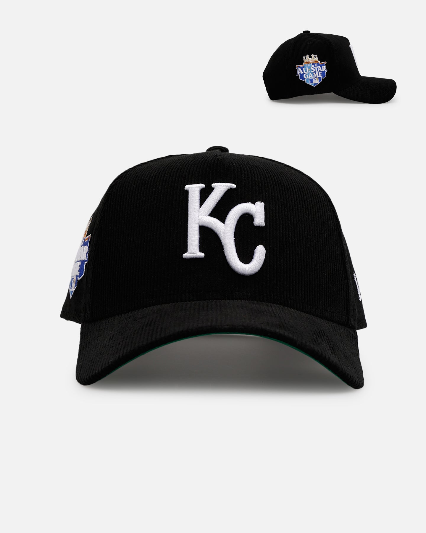New Era Kansas City Royals 'Black Cord' 9FORTY A-Frame Corduroy