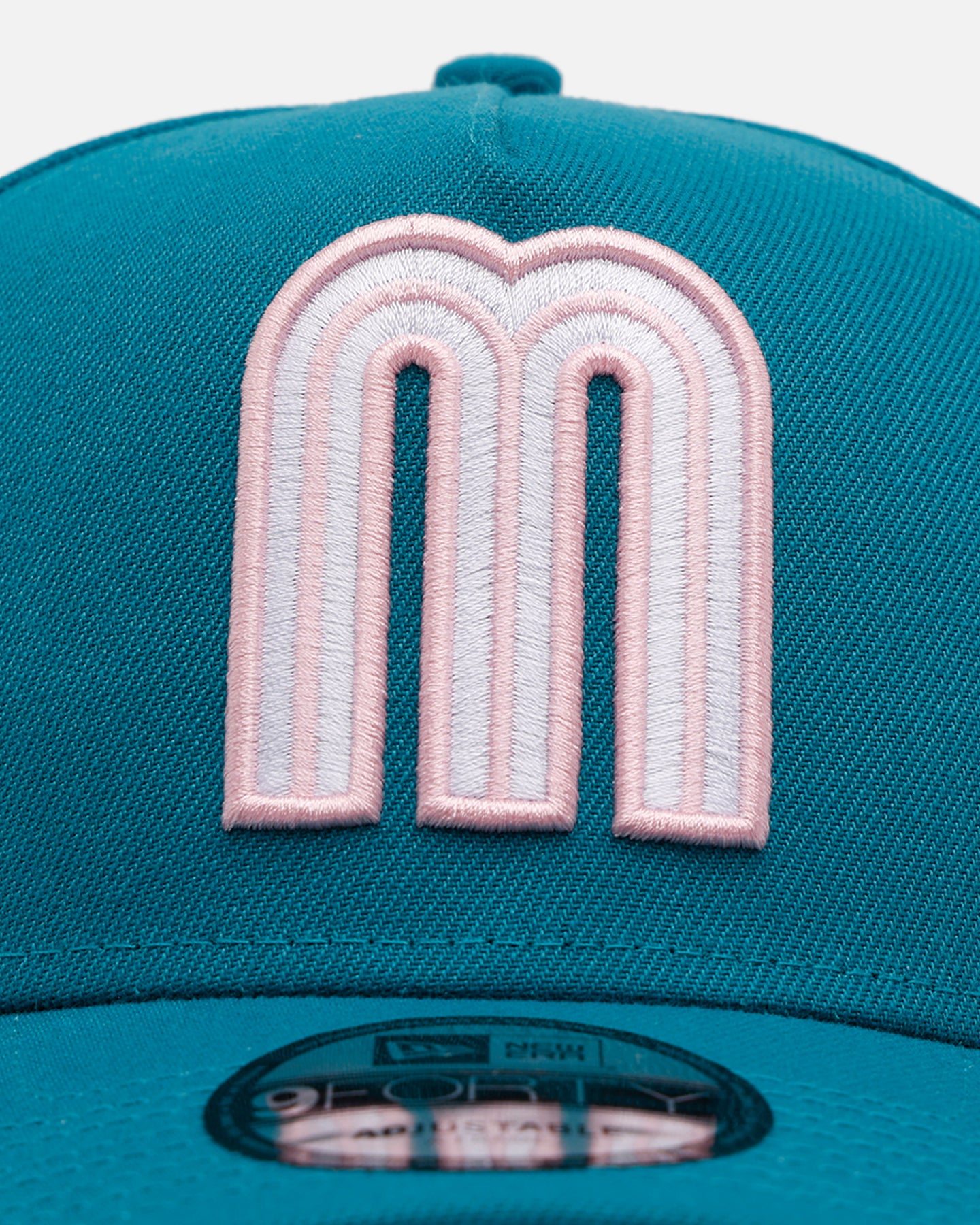 New Era Mexico National Baseball Team 'Aqua' 9FORTY A-Frame