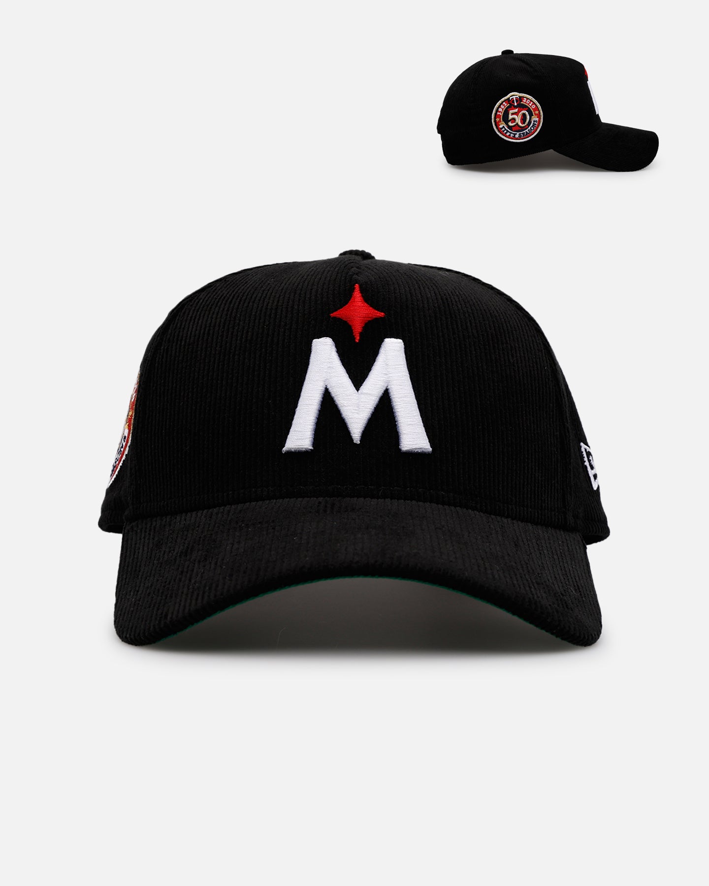 New Era Minnesota Twins 'Black Cord' 9FORTY A-Frame Corduroy