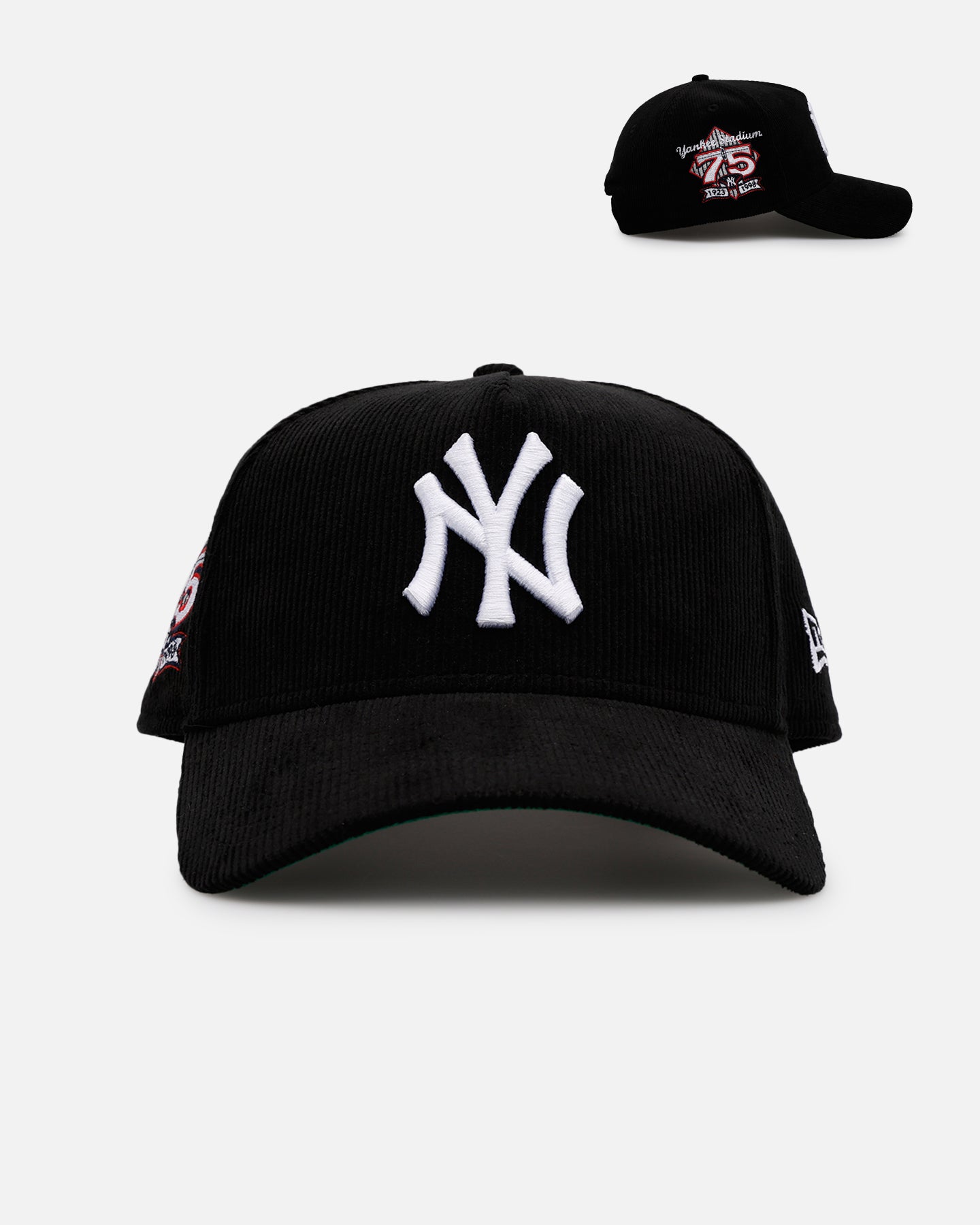 New Era New York Yankees 'Black Cord' 9FORTY A-Frame Corduroy