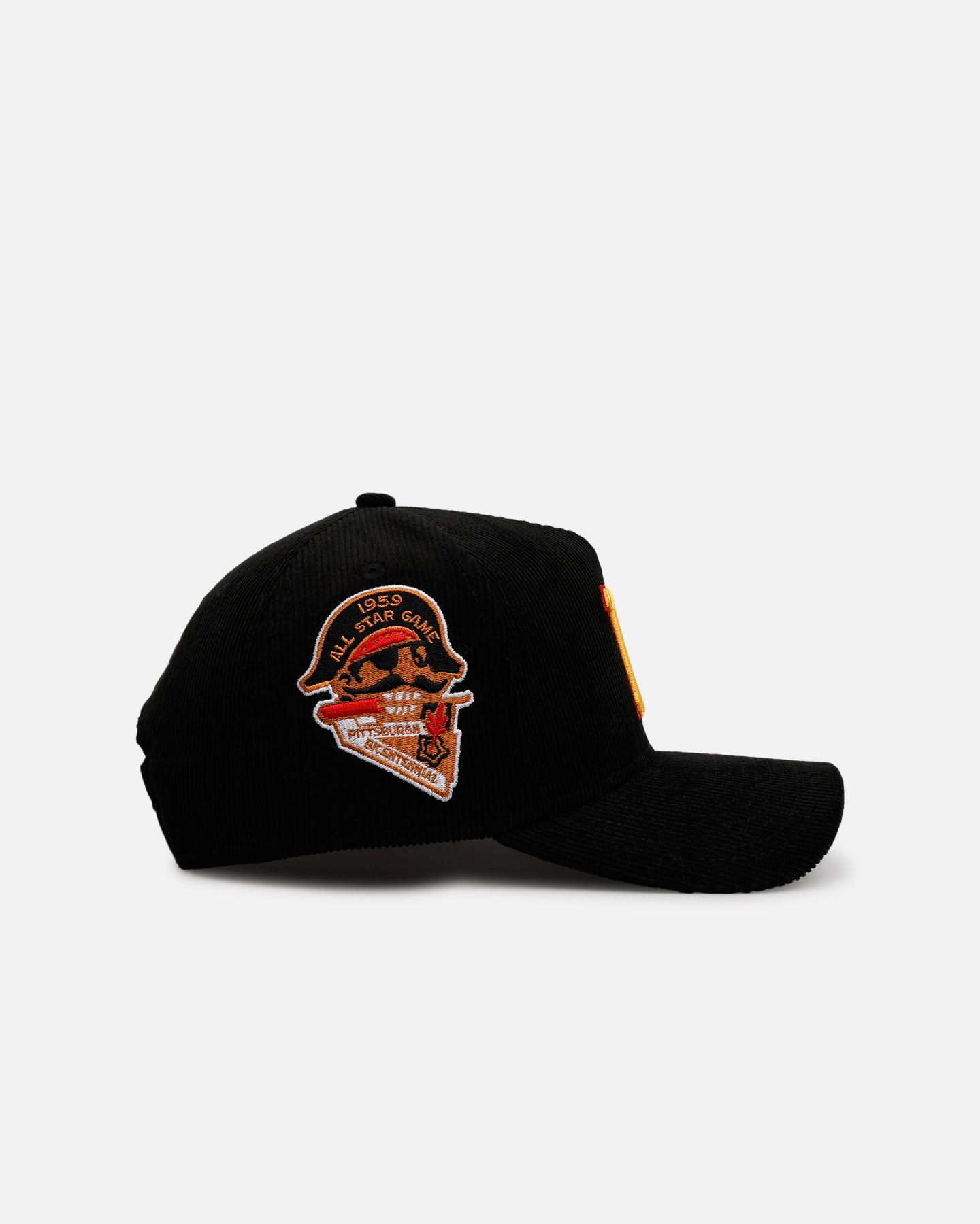 New Era Pittsburgh Pirates 'Black Cord' 9FORTY A-Frame Corduroy