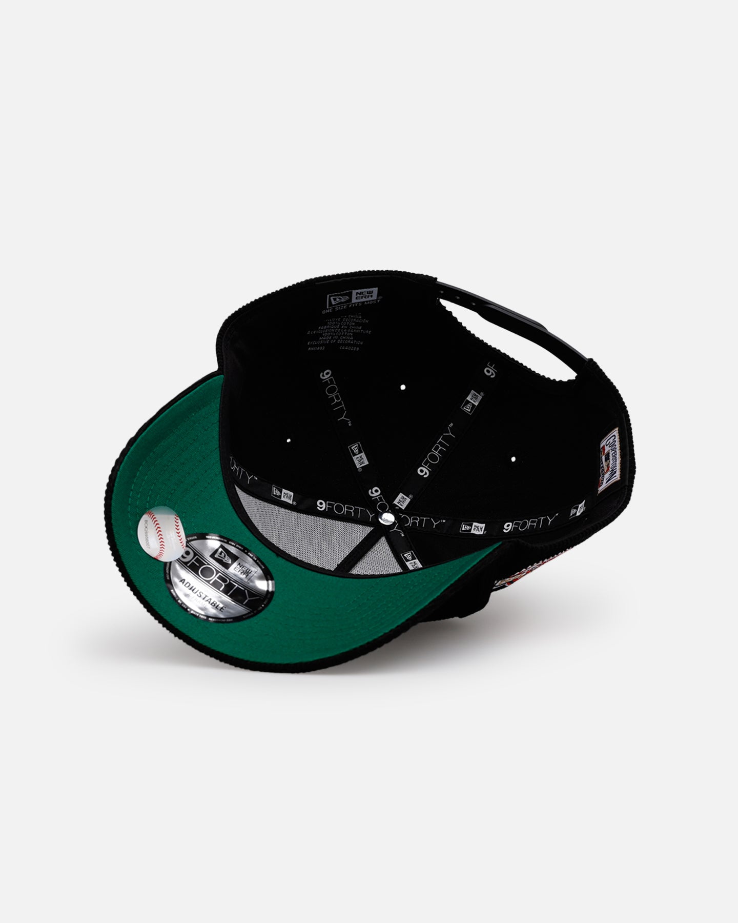 New Era St. Louis Cardinals 'Black Cord' 9FORTY A-Frame Corduroy