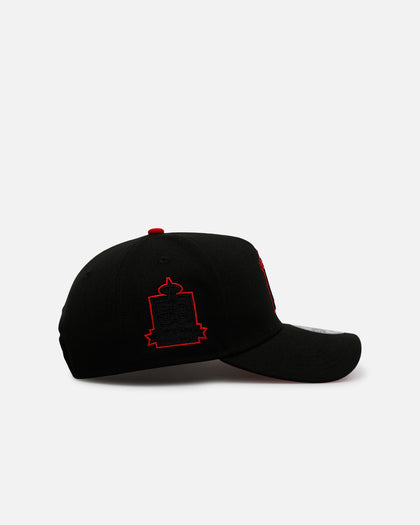 New Era Los Angeles Angels 'Outline' 9FORTY A-Frame Snapback Black
