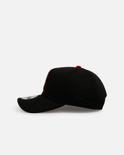 New Era Los Angeles Angels 'Outline' 9FORTY A-Frame Snapback Black