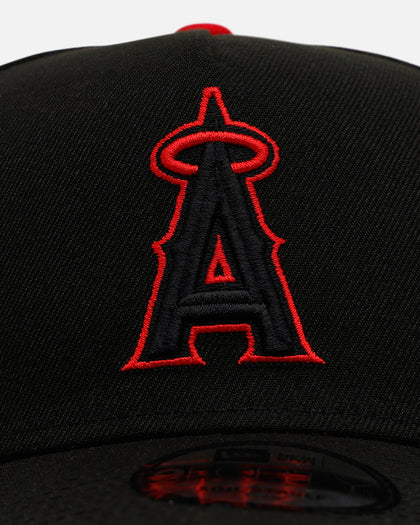 New Era Los Angeles Angels 'Outline' 9FORTY A-Frame Snapback Black