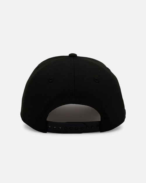 New Era Los Angeles Angels 'Black White Upside Down Logo' 9FORTY A-Frame Snapback Black/White
