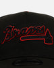 New Era Atlanta Braves 'Outline' 9FORTY A-Frame Snapback Black