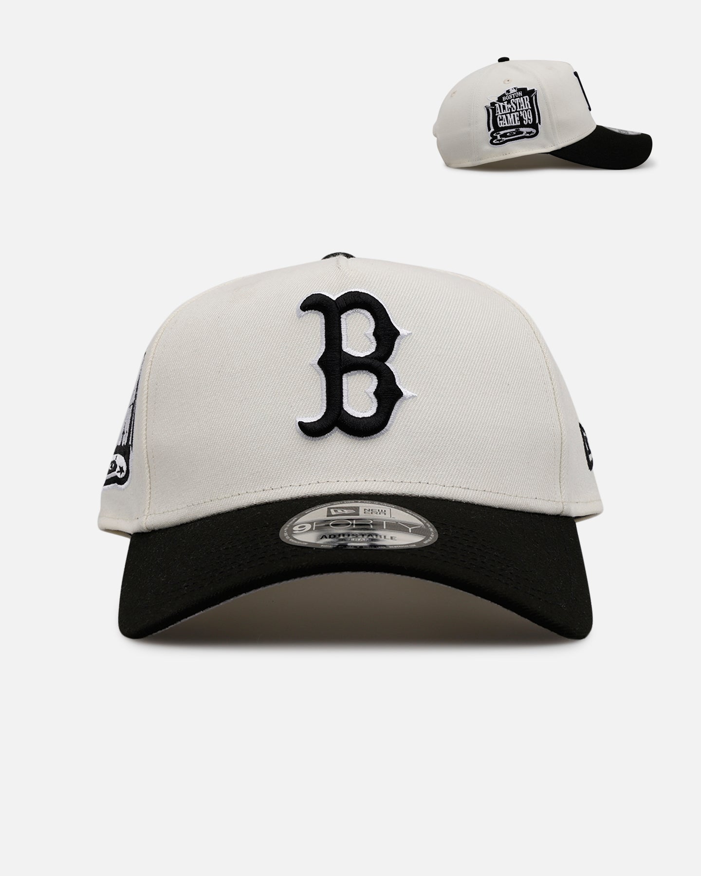 New Era Boston Red Sox 'Chrome Black' 9FORTY A-Frame Snapback