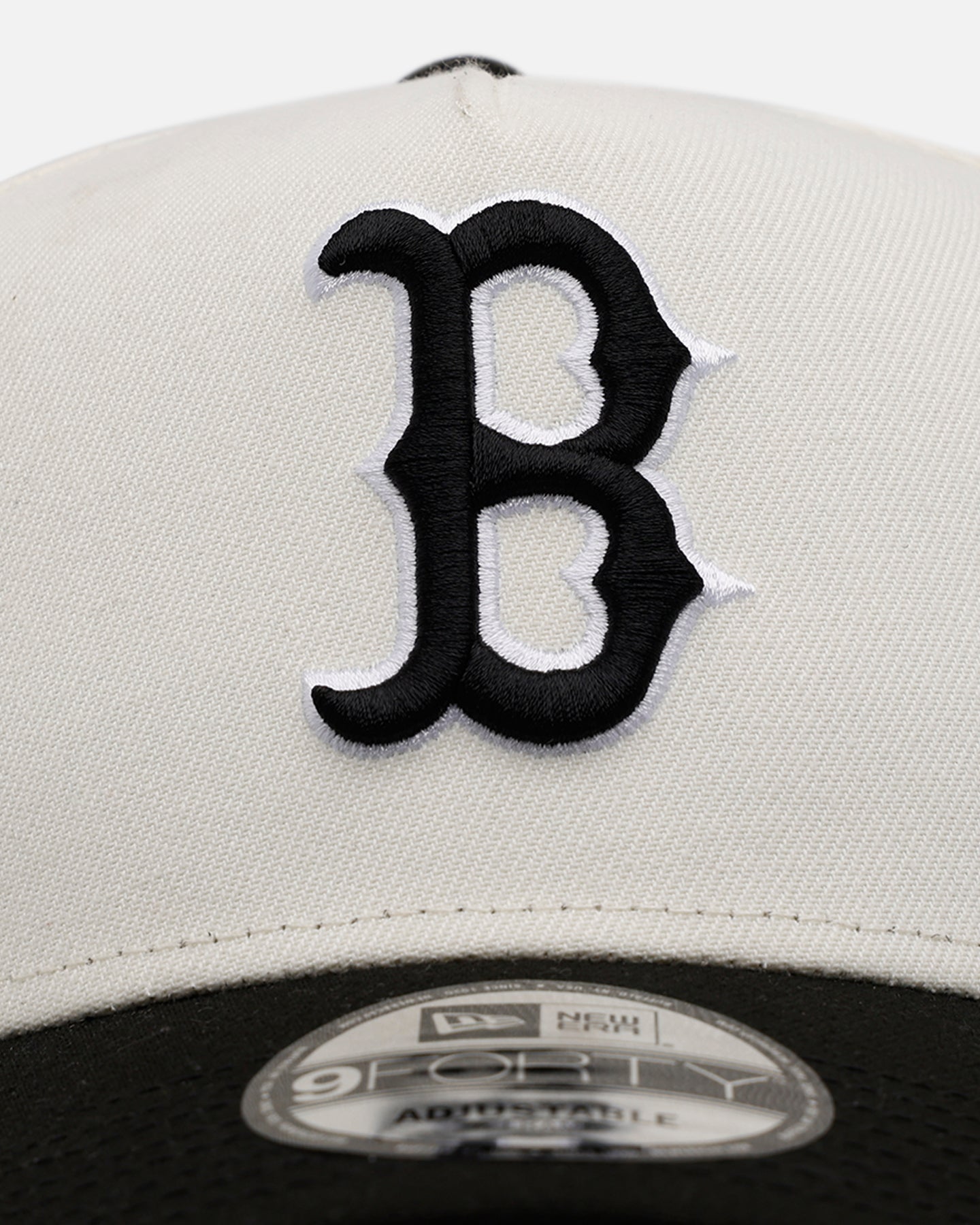New Era Boston Red Sox 'Chrome Black' 9FORTY A-Frame Snapback