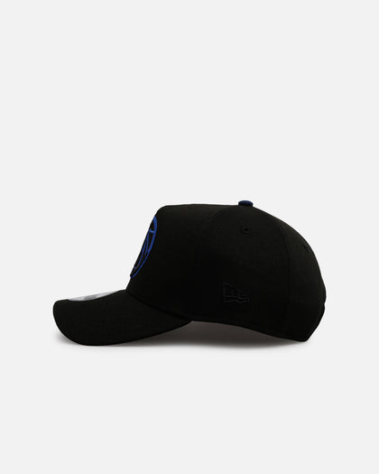 New Era Dallas Mavericks 'Outline' 9FORTY A-Frame Snapback Black
