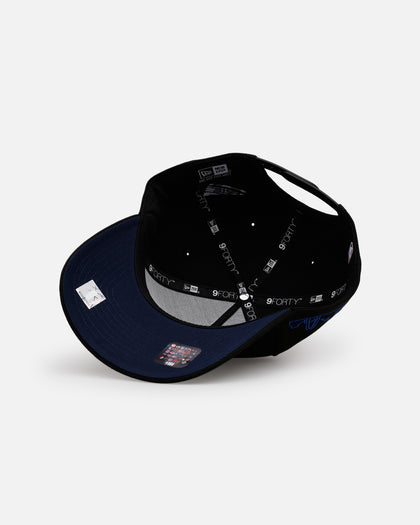 New Era Dallas Mavericks 'Outline' 9FORTY A-Frame Snapback Black
