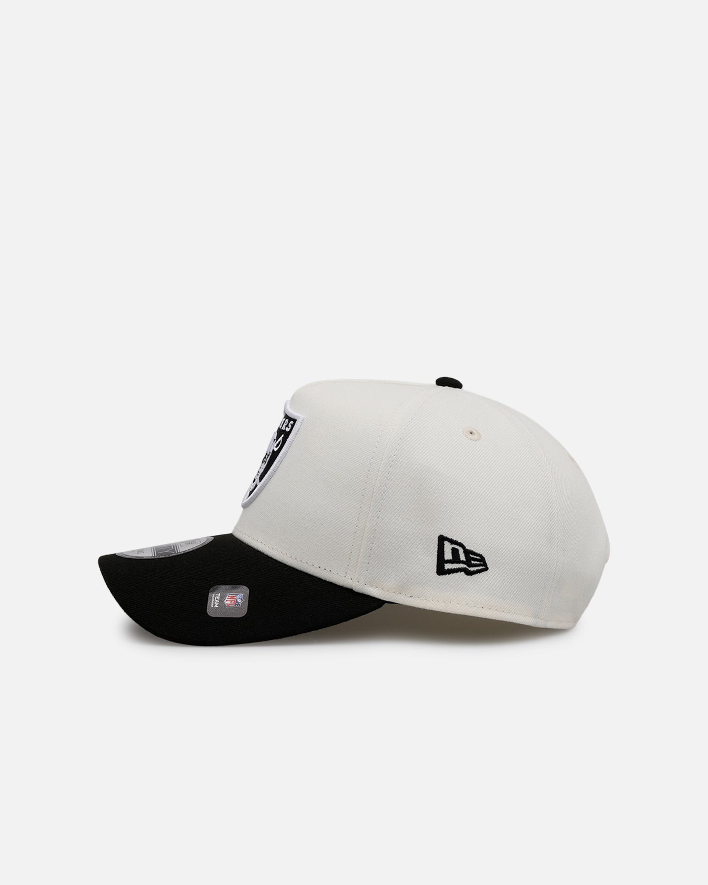 New Era Las Vegas Raiders 'Chrome Black' 9FORTY A-Frame Snapback