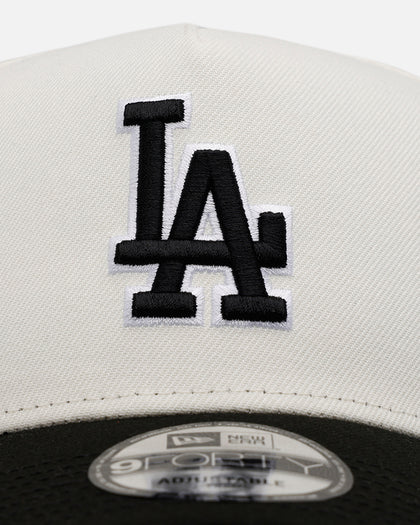New Era Los Angeles Dodgers 'Chrome Black' 9FORTY A-Frame Snapback Chrome/Black