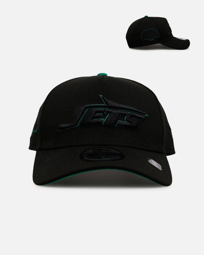 New Era New York Jets 'Outline' 9FORTY A-Frame Snapback Black