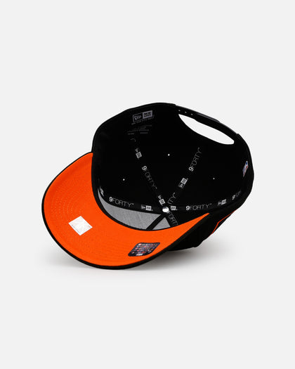 New Era New York Knicks 'Outline' 9FORTY A-Frame Snapback Black