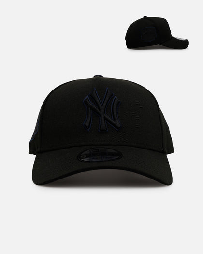 New Era New York Yankees 'Outline' 9FORTY A-Frame Snapback Black