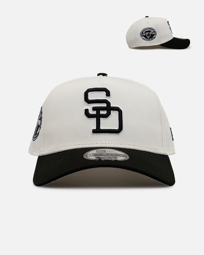 New Era San Diego Padres 'Chrome Black' 9FORTY A-Frame Snapback Chrome/Black