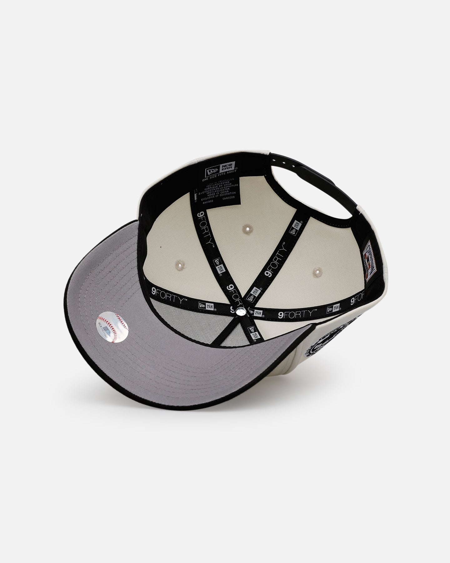 New Era San Diego Padres 'Chrome Black' 9FORTY A-Frame Snapback