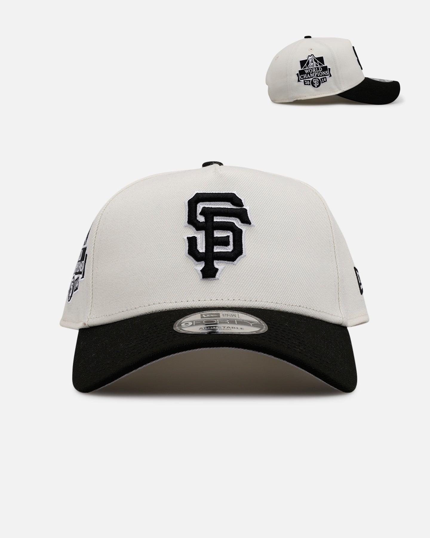 New Era San Francisco Giants 'Chrome Black' 9FORTY A-Frame