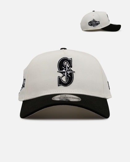 New Era Seattle Mariners 'Chrome Black' 9FORTY A-Frame Snapback Chrome/Black