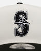 New Era Seattle Mariners 'Chrome Black' 9FORTY A-Frame Snapback Chrome/Black