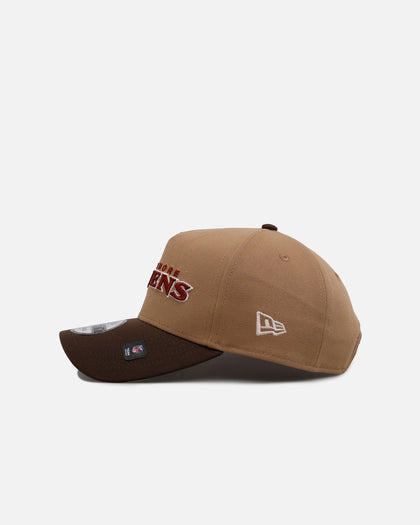 New Era Baltimore Ravens 'Thanksgiving Football' 9FORTY A-Frame Snapback Khaki