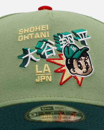 New Era Los Angeles Dodgers 'Shohei' 9FORTY A-Frame Snapback Matcha