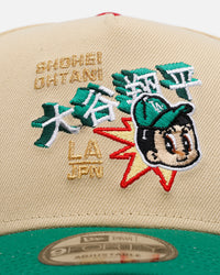 New Era Los Angeles Dodgers 'Shohei' 9FORTY A-Frame Snapback Vegas Gold