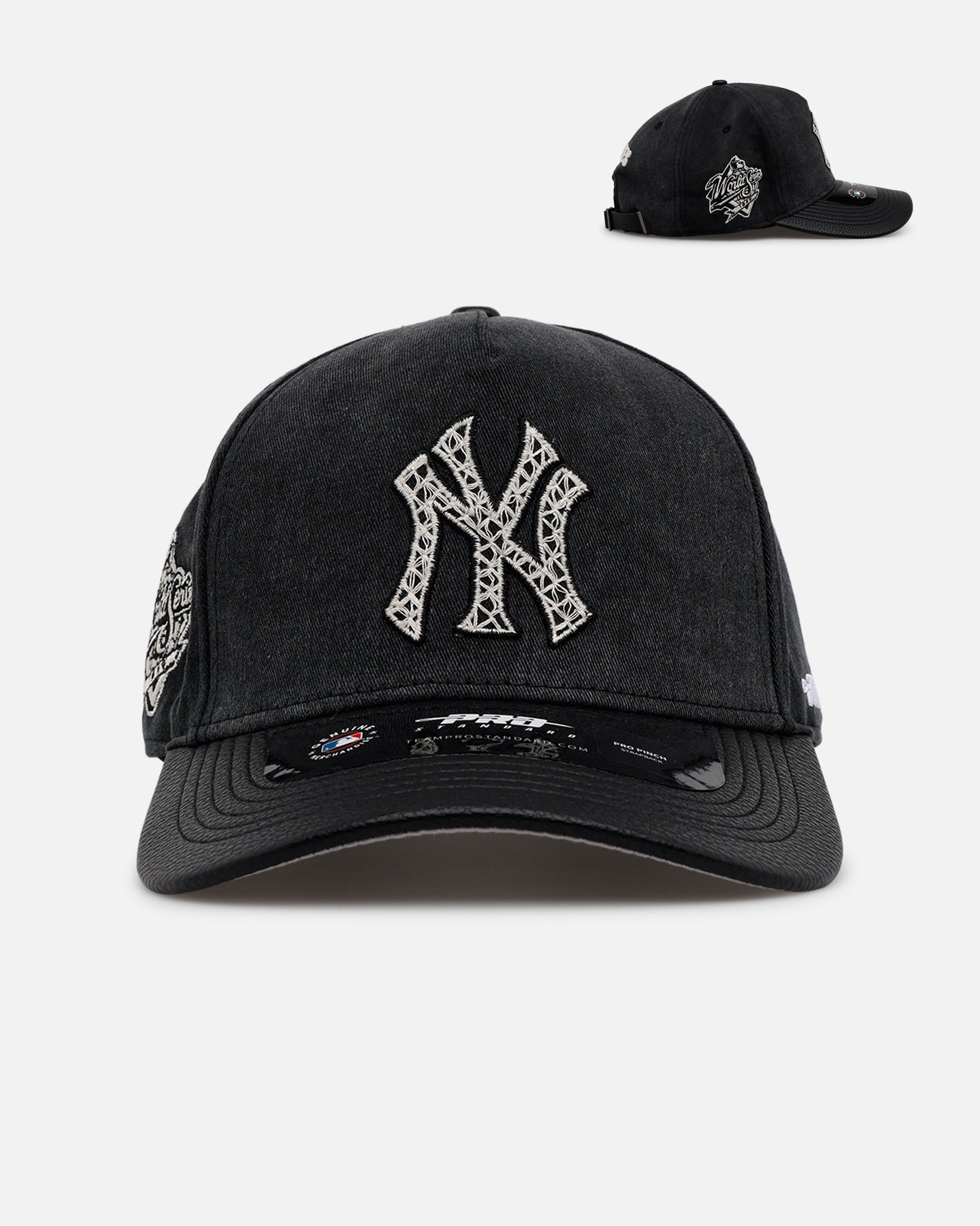 Pro Standard New York Yankees 'Yankees Raffia Applique' Strapback