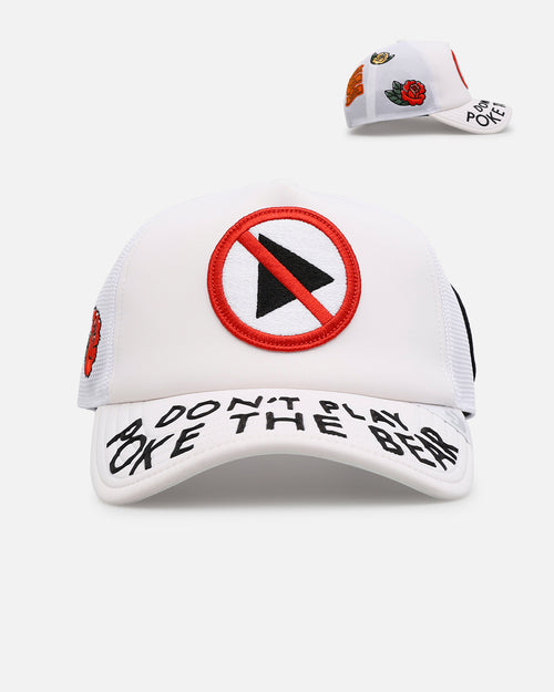 Goorin Bros Poke The Bear Trucker Snapback White