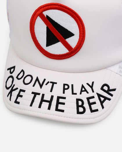 Goorin Bros Poke The Bear Trucker Snapback White