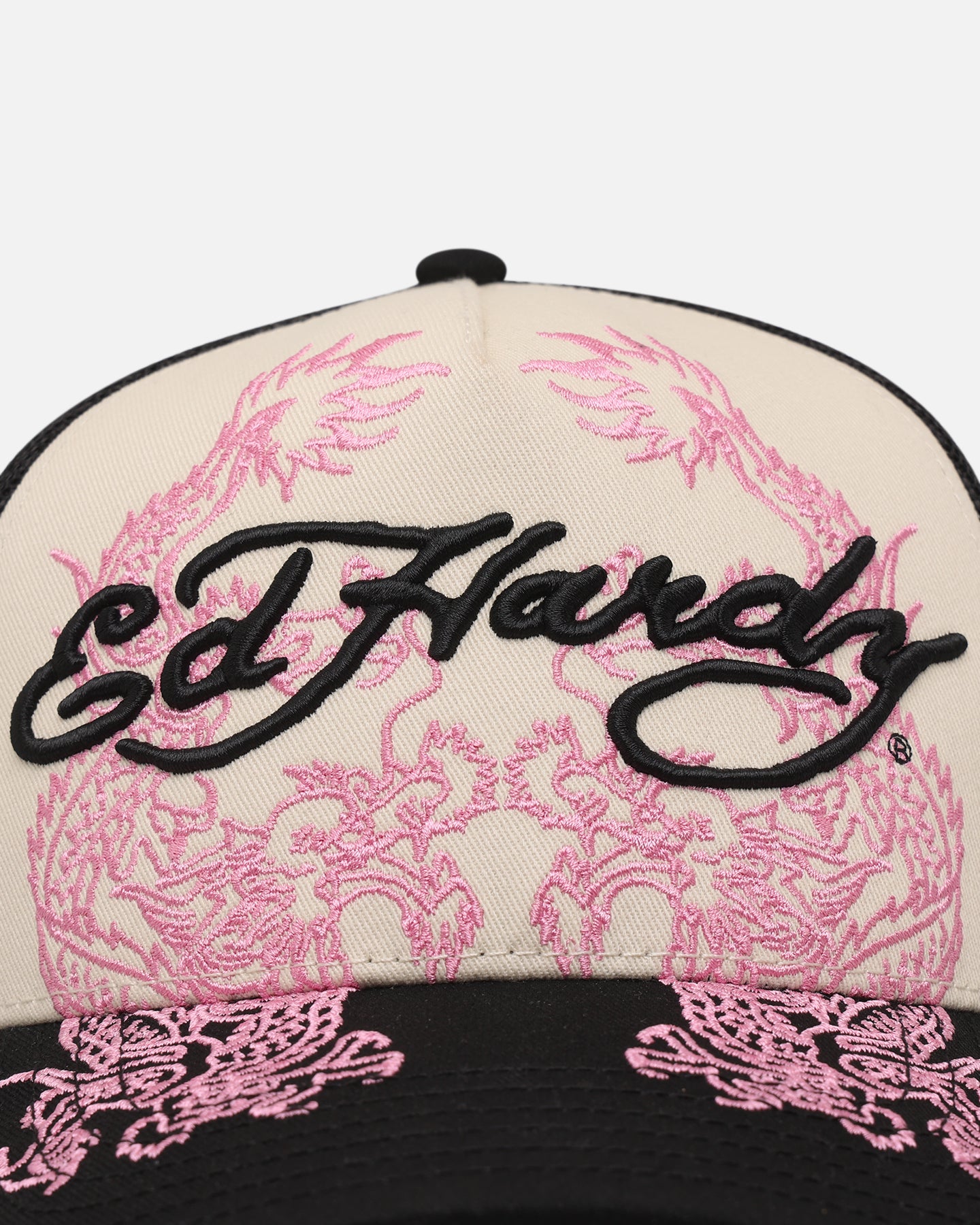Ed Hardy Dragon Trucker Snapback Black/White | Culture Kings US