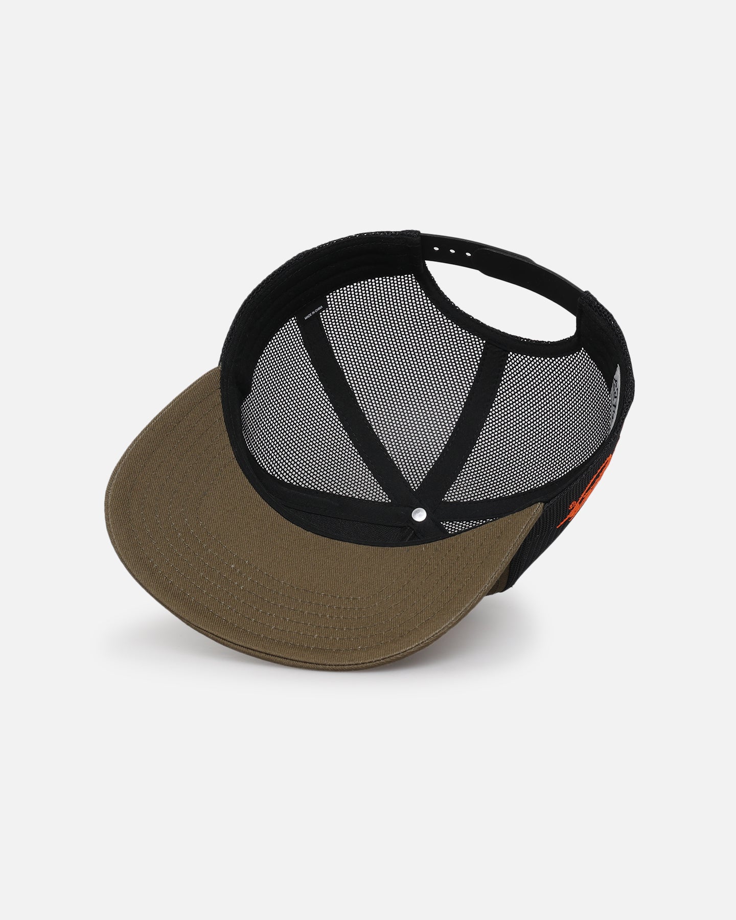 Ed Hardy Dragon Trucker Snapback Khaki | Culture Kings US