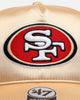 47 Brand San Francisco 49ers 'Silky Way' 47 Hitch Snapback Light Gold