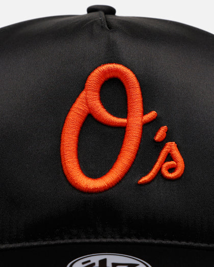 47 MLB Flagship Wash Mesh MVP Casquette réglable pour adulte Taille unique, Baltimore Orioles Noir, taille unique