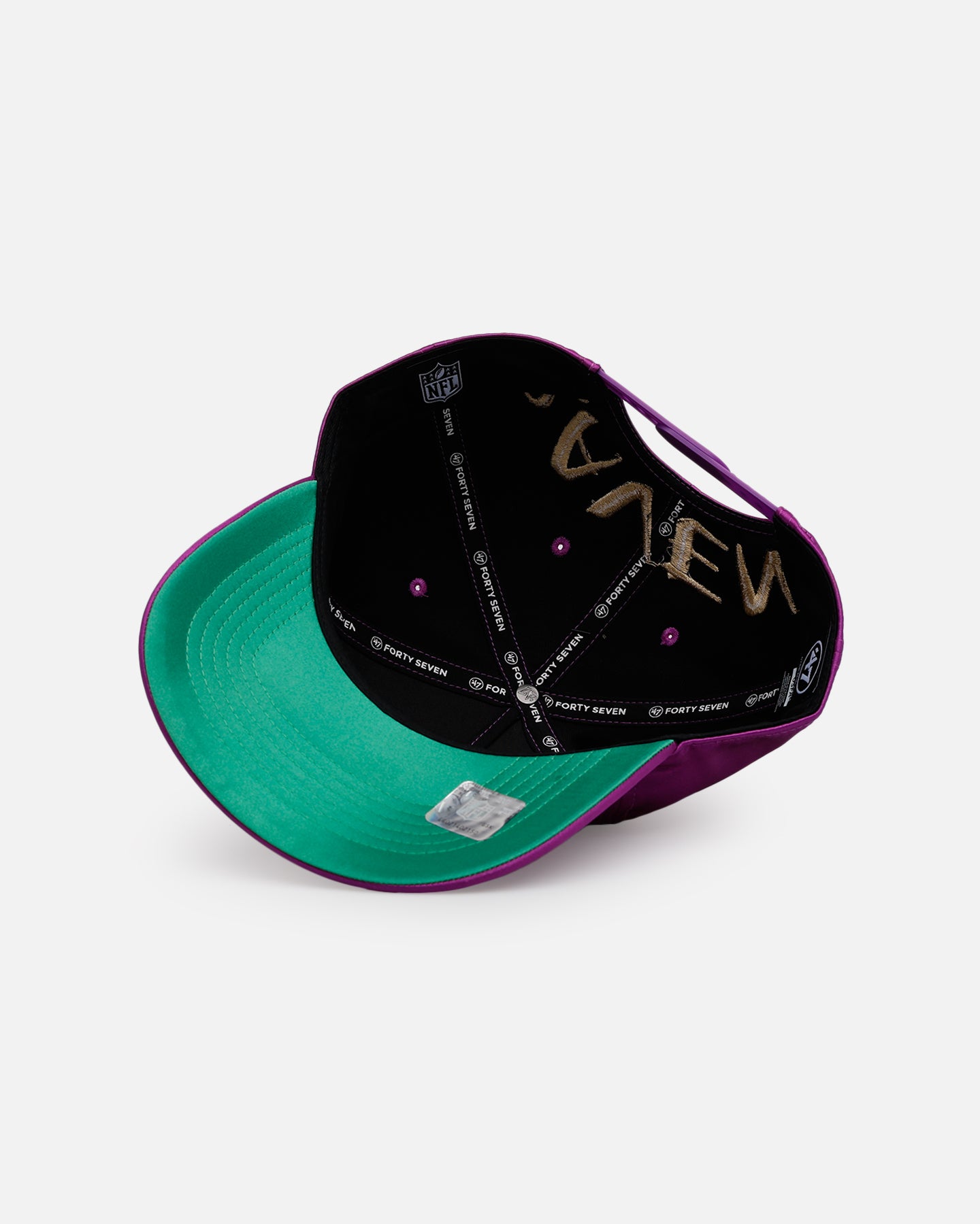 47 Brand Baltimore Ravens 'Silky Way' 47 Hitch Snapback Purple