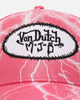 Von Dutch Pink Lightning Trucker Snapback Pink