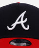 New Era Atlanta Braves 'MLB Legends' Chipper Jones 9FORTY A-Frame Snapback Official Team Color