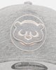 New Era Chicago Cubs 'Cozy' 9FORTY A-Frame Strapback Heather Grey