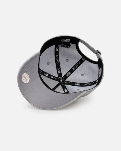 New Era Chicago Cubs 'Cozy' 9FORTY A-Frame Strapback Heather Grey