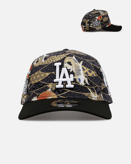 New Era Los Angeles Dodgers 'Koi' 9FORTY A-Frame Snapback Black/Multi-Colored