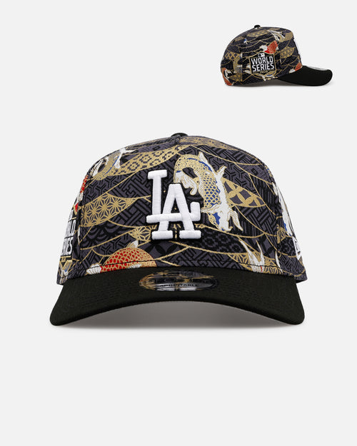 New Era Los Angeles Dodgers 'Koi' 9FORTY A-Frame Snapback Black/Multi-Colored