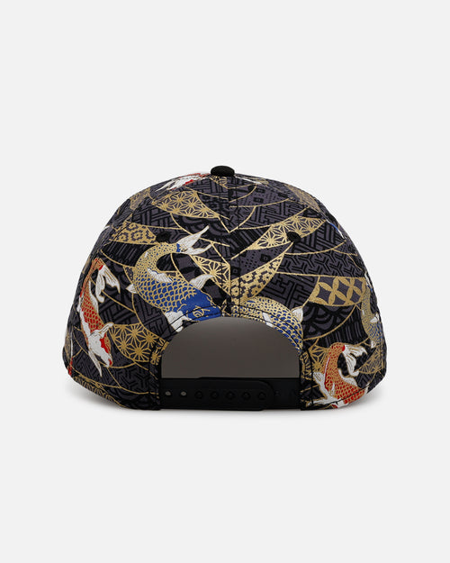 New Era Los Angeles Dodgers 'Koi' 9FORTY A-Frame Snapback Black/Multi-Colored
