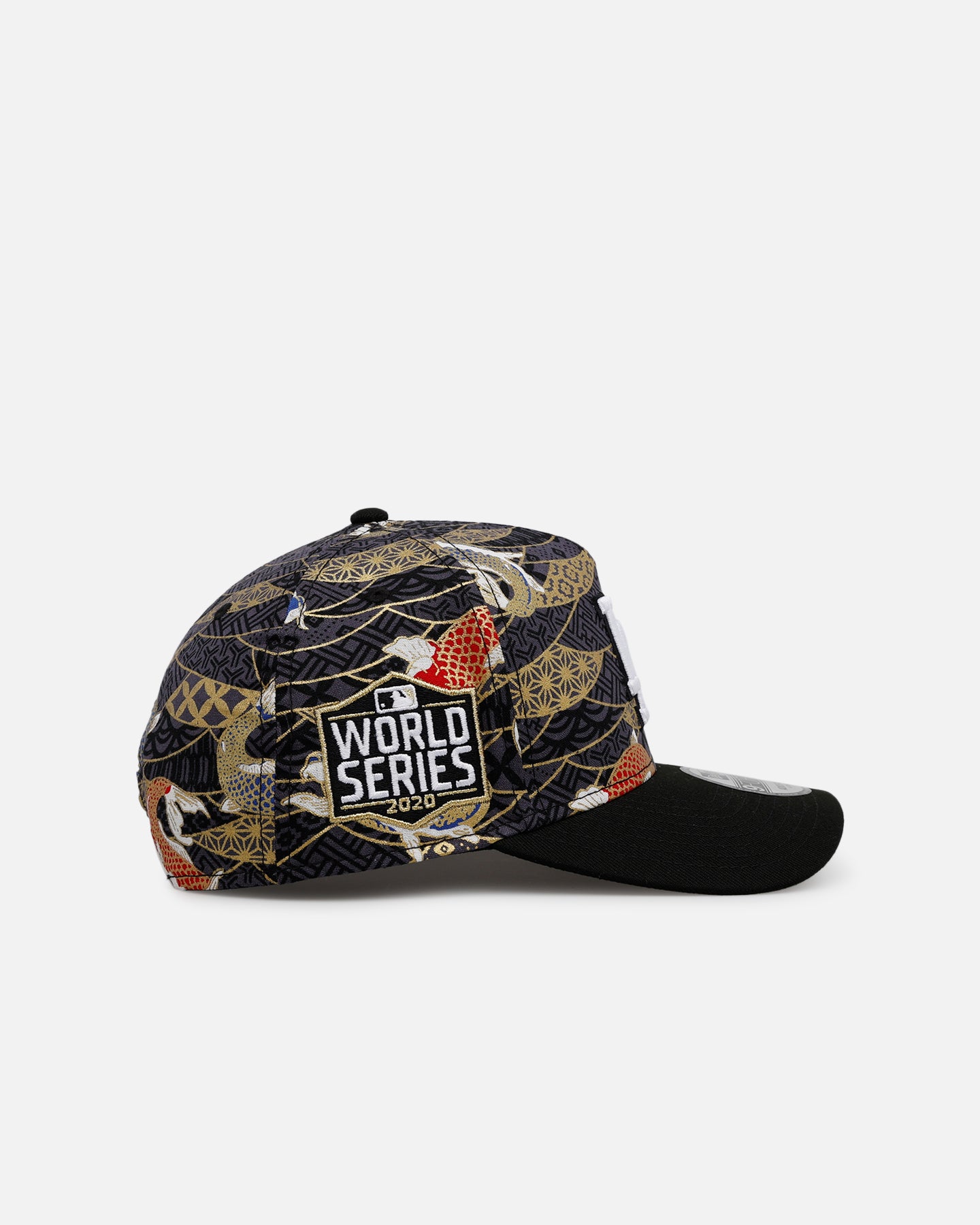 New Era Los Angeles Dodgers 'Koi' 9FORTY A-Frame Snapback Black