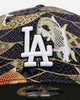 New Era Los Angeles Dodgers 'Koi' 9FORTY A-Frame Snapback Black/Multi-Colored
