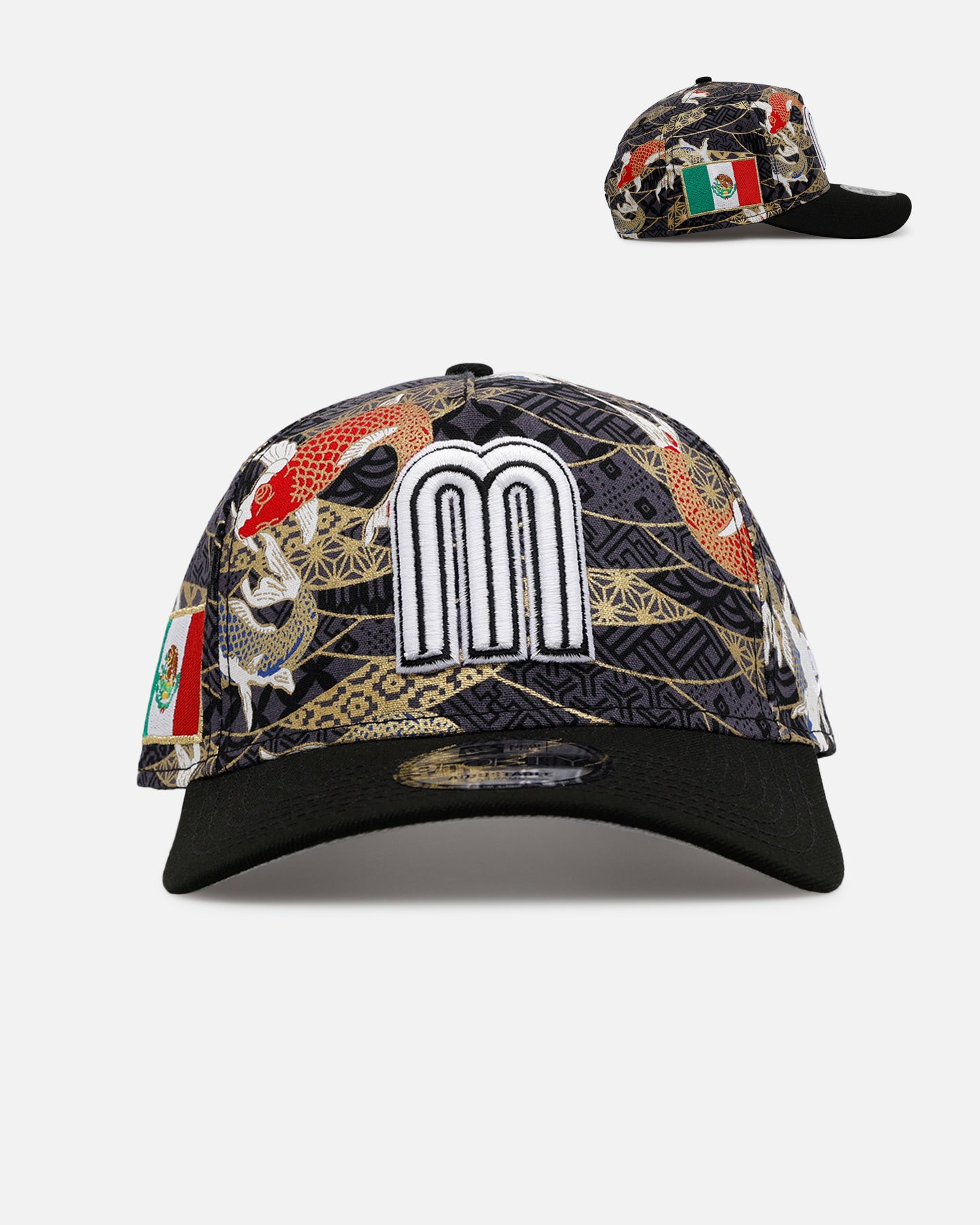 New Era Mexico National Baseball Team 'Koi' 9FORTY A-Frame