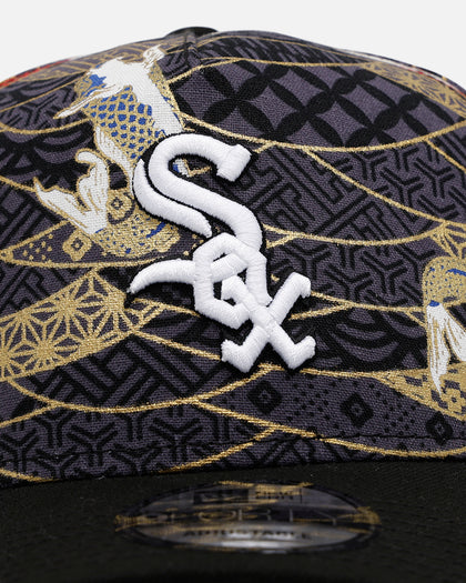 New Era Chicago White Sox 'Koi' 9FORTY A-Frame Snapback Black/Multi-Colored