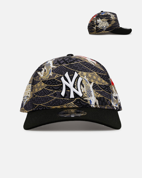 New Era New York Yankees 'Koi' 9FORTY A-Frame Snapback Black/Multi-Colored